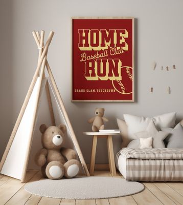 Home Run Baseball Club   Red