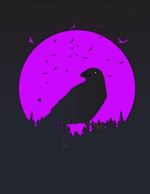 Raven Silhouette