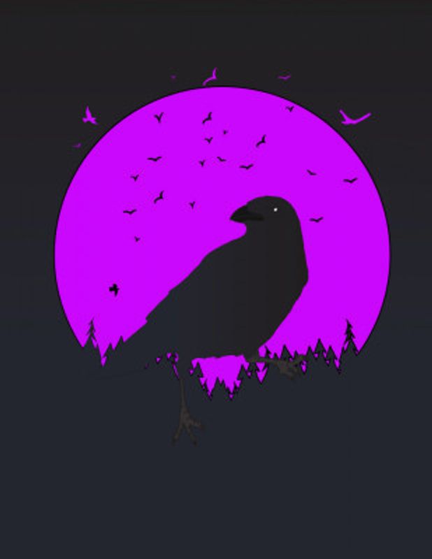 Raven Silhouette