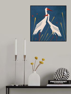 Bird Series   Geometry Crane