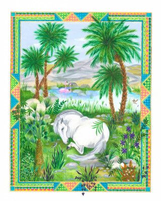 Resting In the Oasis