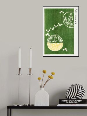 Woodblock Print Green