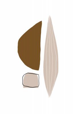 Geometric Shapes in Earthy Tones