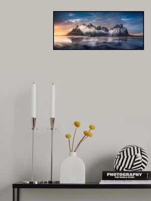 Iceland glory sunset