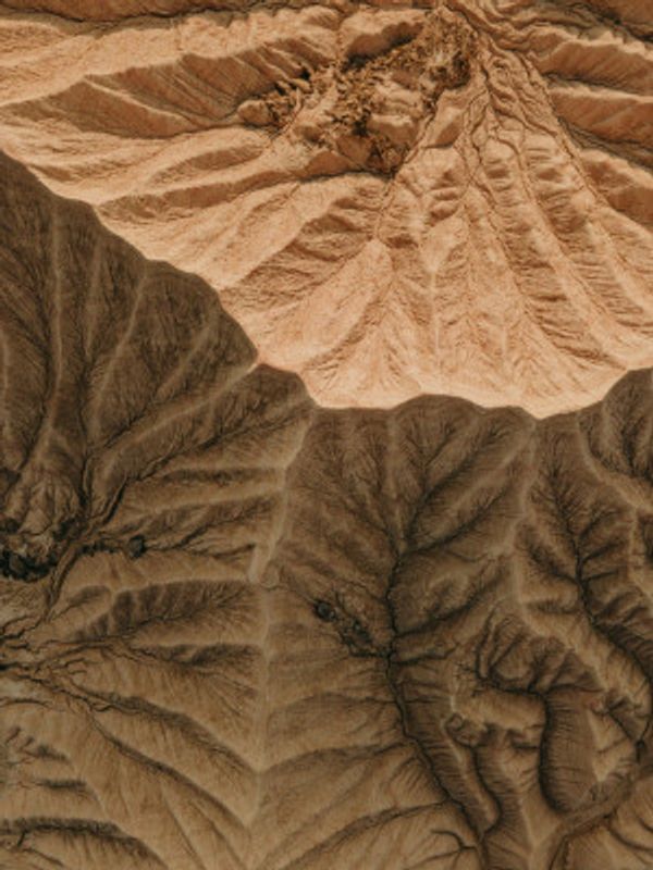 Earth's Textured Veins