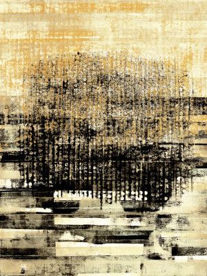 Layers of Black and Golden Hues