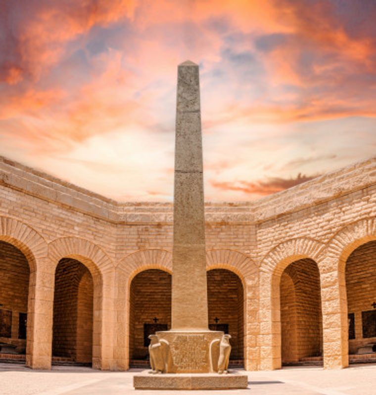German memorial in Egypt