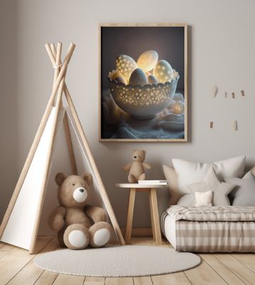 Radiant Egg Elegance