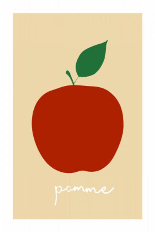 La Pomme (Bright Red)