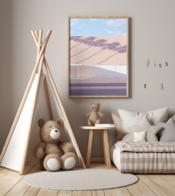 Las Vegas Chapel Palm Shadows