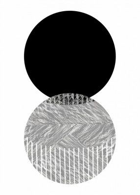 Black Grey Dots Bauhaus No2