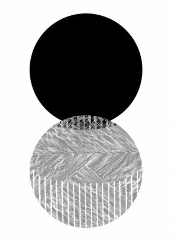 Black Grey Dots Bauhaus No2