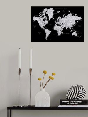 Eban world map in Spanish