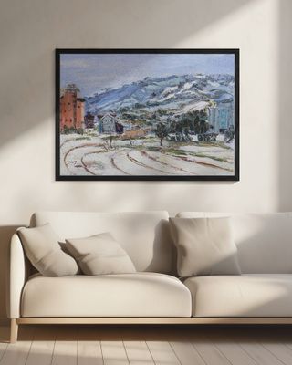 Winter in Pyeongchang Korea