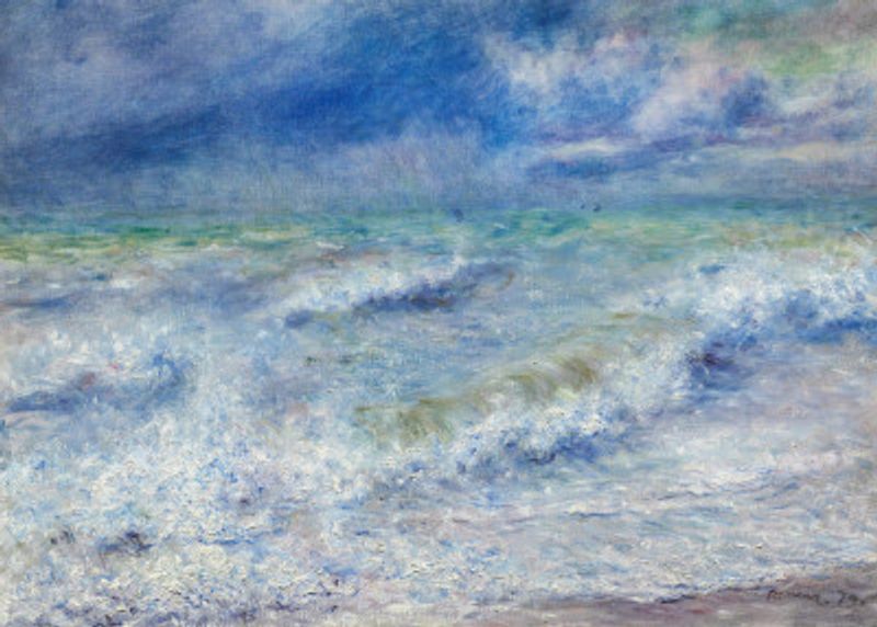 Seascape   Pierre Auguste Renoir