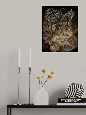 Orchid Bloom Midnight Mocha