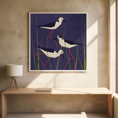 Bird Series   Geometry Stilt