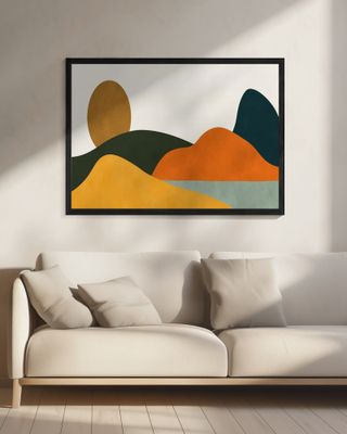 Landscape And Sunset