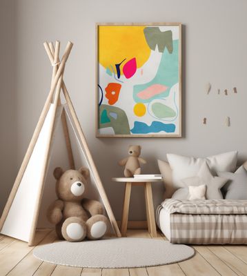 Landscape inspired cut out