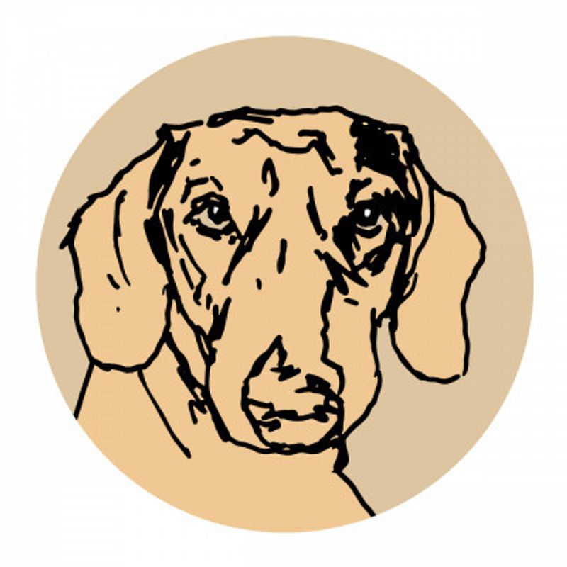 A Very Modern Sausage Dog Dot 2