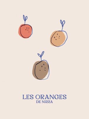 Smiling Oranges Trio