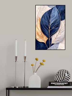 Abstract Leaves in Blues 2