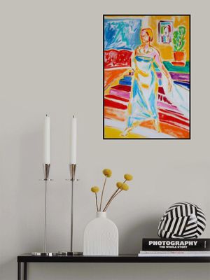 Self Portrait after Gerhard Richter, Tamara Jare, oil on canvas