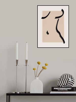 Abstract Minimal Nude Line Art 2