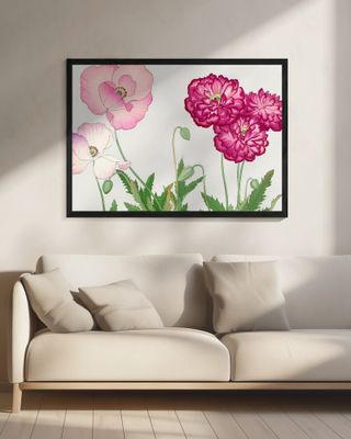 Vintage Poppy Flower No.2