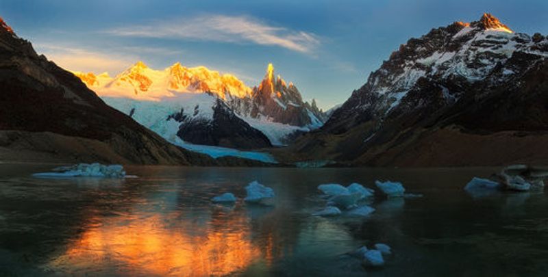 Morning Light at Cerro Torre