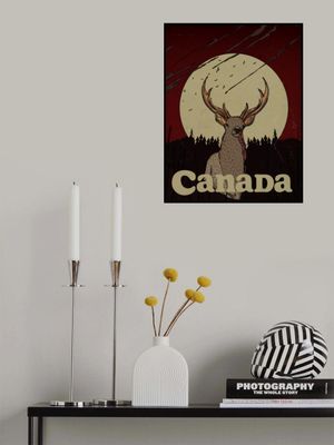 Canada Vintage Travel Poster