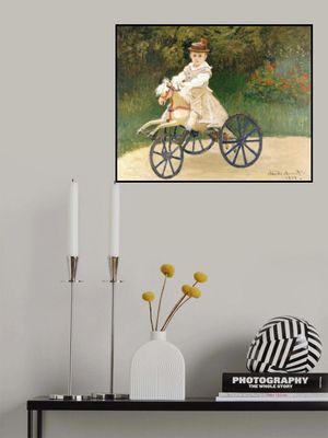 Jean Monet On His Hobby Horse (1872) By Claude Monet