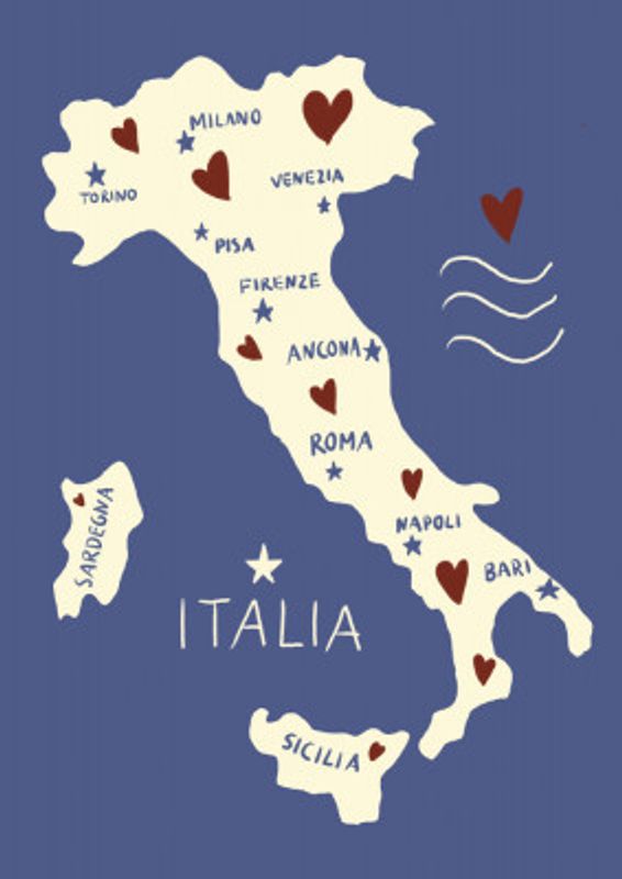 Italiy Map