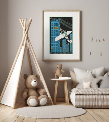 Tête Á Tête On the 968th Floor of a Skyscraper