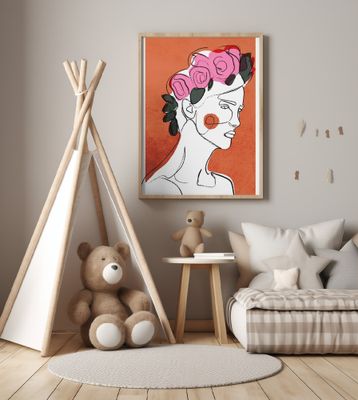 Floral Contemplation