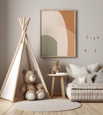 Earth tones and curves