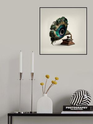 Peacock Gramaphone
