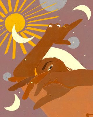 The Moon Dances With Me