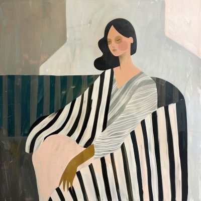 Woman In Recline