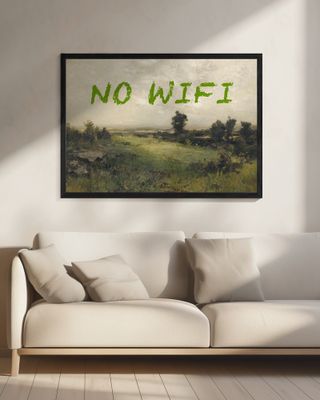 No WiFi / Oil Painting Landscape