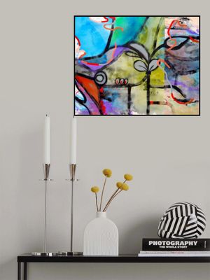 Vibrant Abstract Plant
