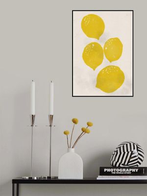 Vibrant Yellow Lemons