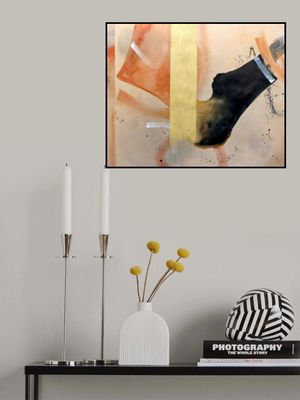 Golden Abstract Forms