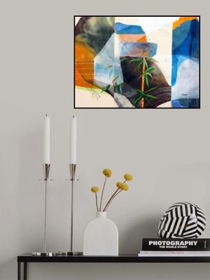 Abstract Bamboo Serenity