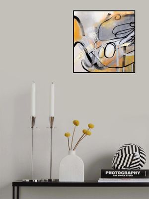 Fluid Strokes Gold Accents