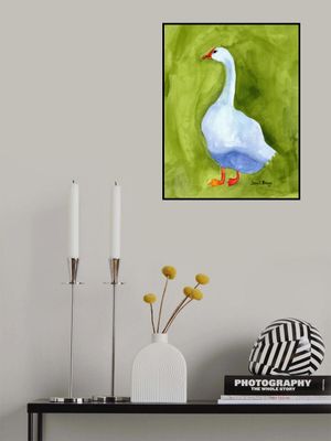 Elegant White Goose