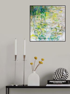 Vibrant Lily Pond