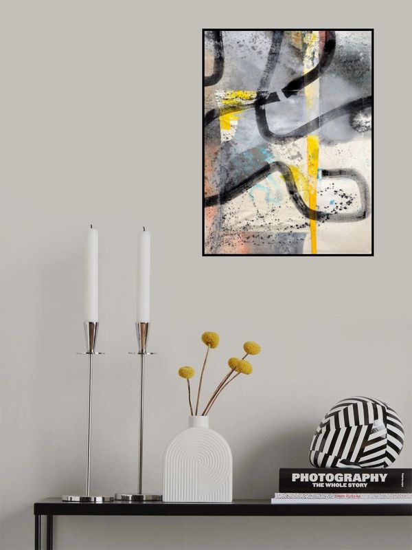 Bold Yellow Strokes