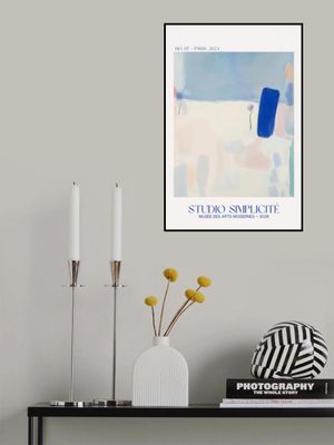 Soft Blue Abstract