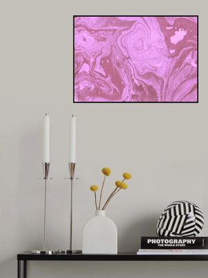 Pink Marble Swirls